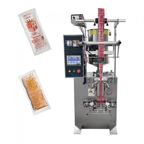 Single Lane Sauce Sachet Filling Packing Machine