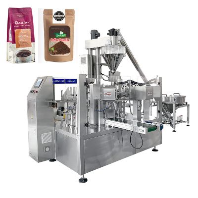 Envasadora doypack de cafe molido