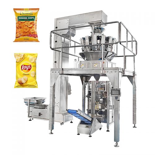 Chips Snacks VFFS Weighing Packing Machine
