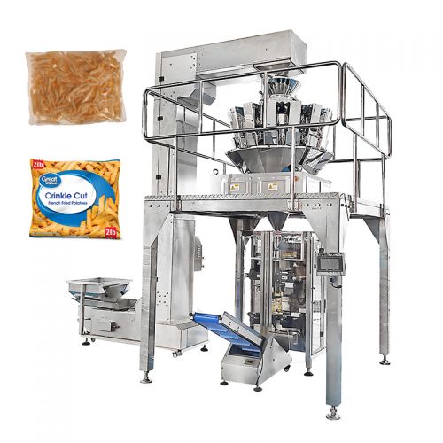 Frozen French Fries Packaging Machine VFFS