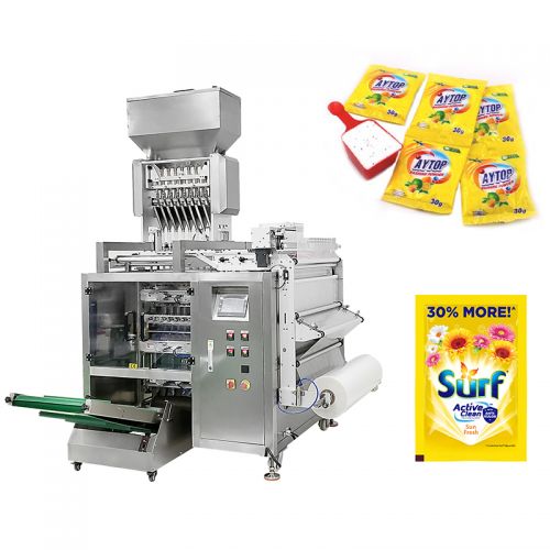 2-200g Detergent Sachet Multilane Packing Machine
