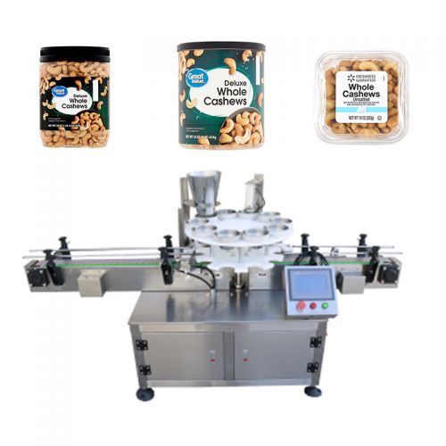 Nuts Jar Can Container Filling Machine