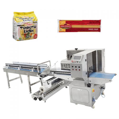 Noodles Spaghetti Flow Wrap Machine
