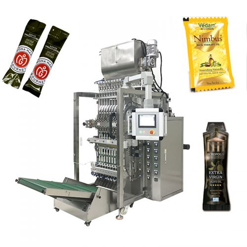 Oil Sachet & Stick Bag Multilane VFFS Form Fill Seal Packing Machine