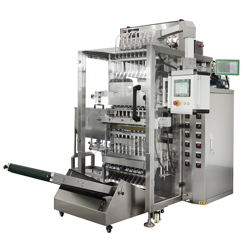 Shampoo Gel Sachet Multilane VFFS Form Fill Seal Packing Machine