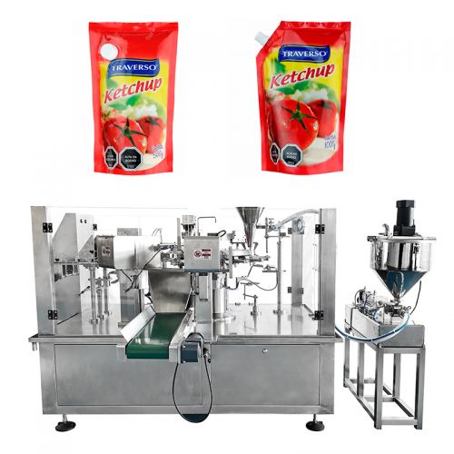 Ketchup Sauce Doypack Filling Sealing Machine